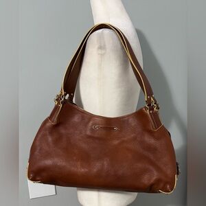 Cole Haan Vintage Village Shoulder Two handles Bag.